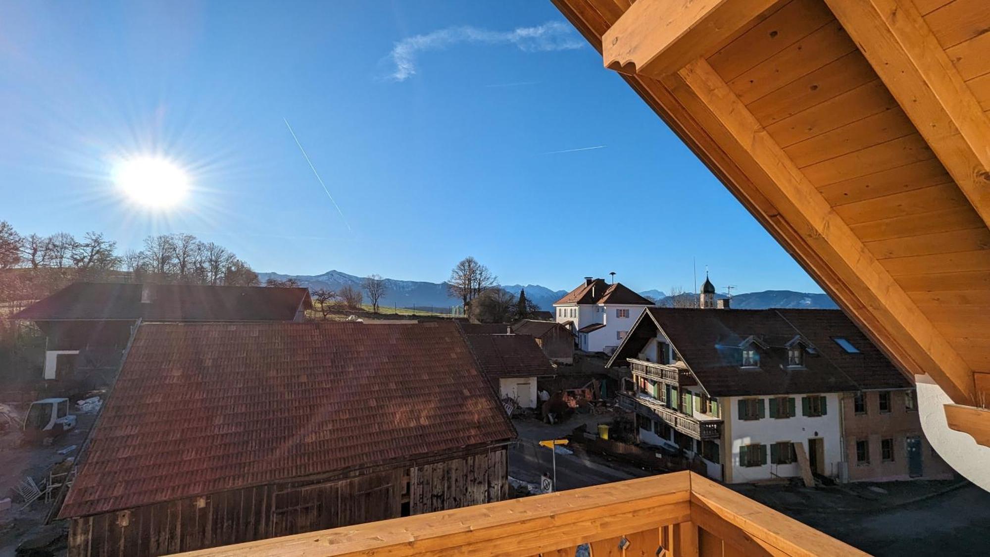 Liboria I Traumhafte Ferienwohnung In Aidling Am Riegsee Mit Atemberaubendem Panoramablick! Esterno foto