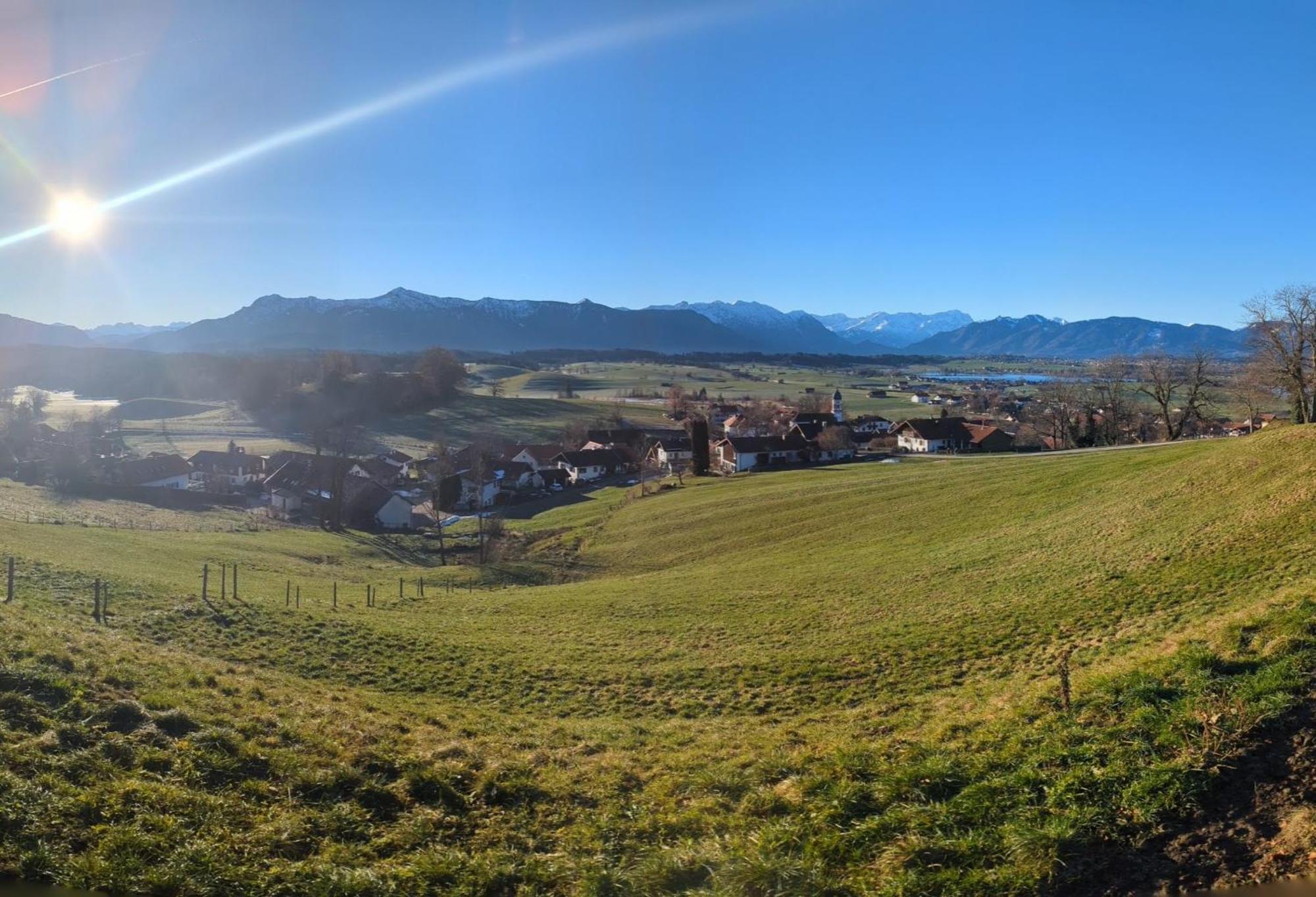 Liboria I Traumhafte Ferienwohnung In Aidling Am Riegsee Mit Atemberaubendem Panoramablick! Esterno foto