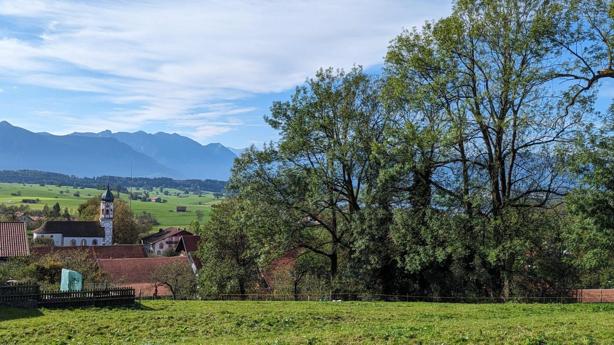 Liboria I Traumhafte Ferienwohnung In Aidling Am Riegsee Mit Atemberaubendem Panoramablick! Esterno foto